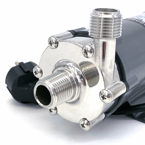 Насос DISTILLEX высокотемпературный с выключателем MP-15RM-SS для пивоварения Нержавеющая сталь AISI 304