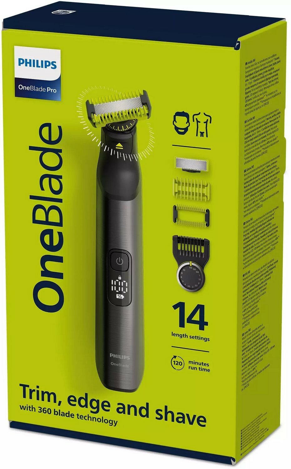 Как разобрать триммер филипс one blade Триммер Philips OneBlade Pro QP6550/15, хром - купить в интернет-магазине по низ