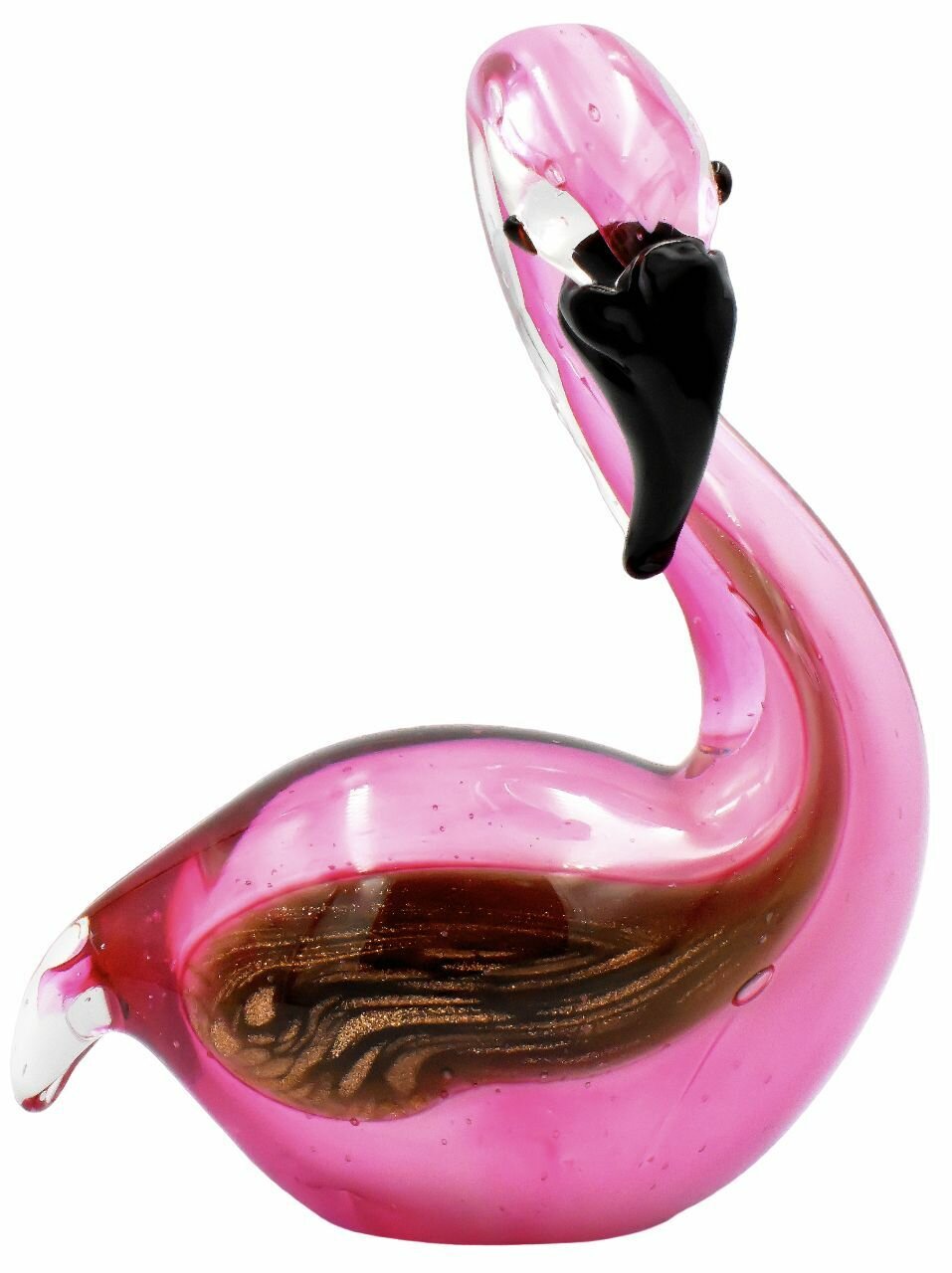 фото Статуэтка "Фламинго розовый с черным"/ 17350