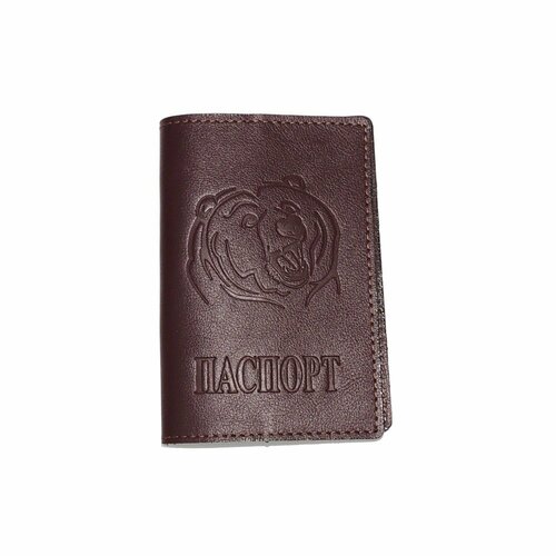 Обложка для паспорта Kalinovskaya, бордовый