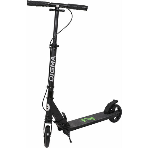 фото Самокат digma fly городской 2-кол. черный (se-fl-145-bk)