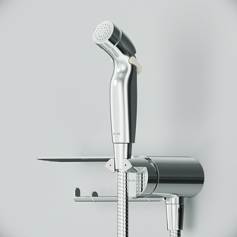 Гигиенический душ AM.PM Func F0H8F900 С внутренней частью, со смесителем - фотография № 3