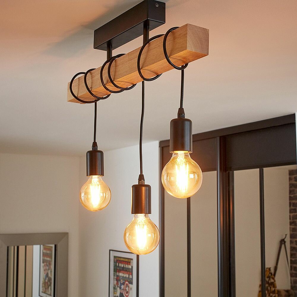 фото Люстра потолочная Тауншенд 3х60 Вт Е27