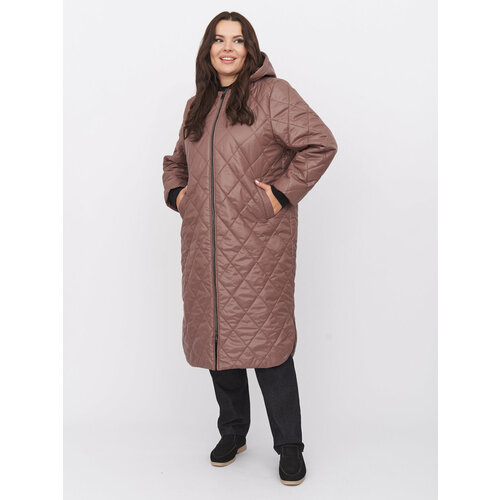 Пальто ZORY, размер 48/50, коричневый
