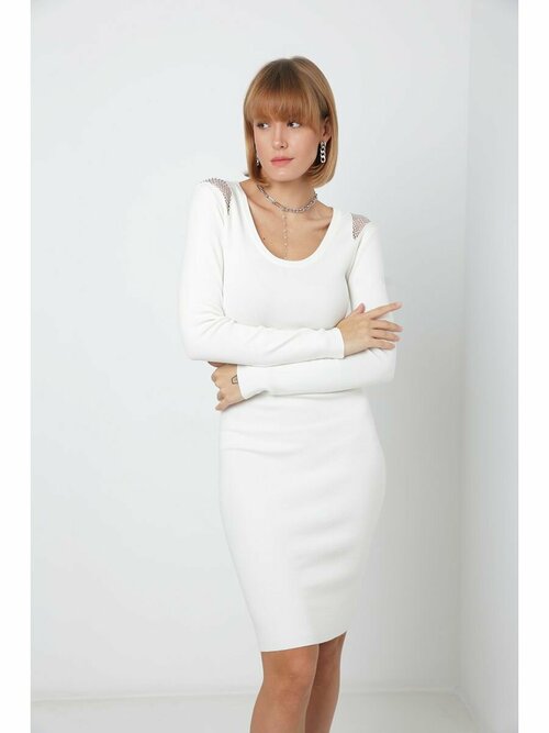Платье E-Woman, размер S/M, белый