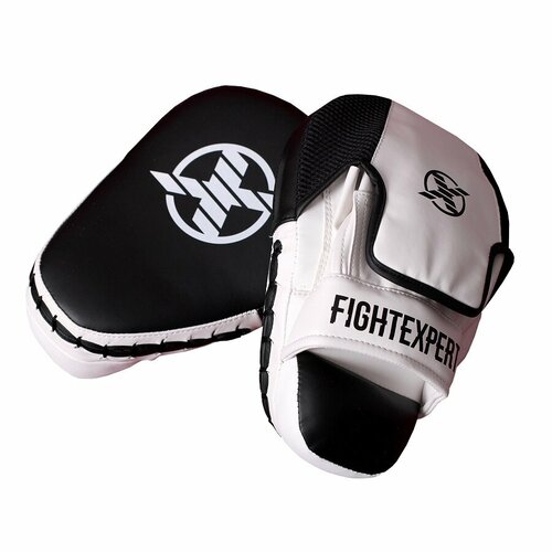 Боксерские лапы Fight EXPERT Function черно-белые