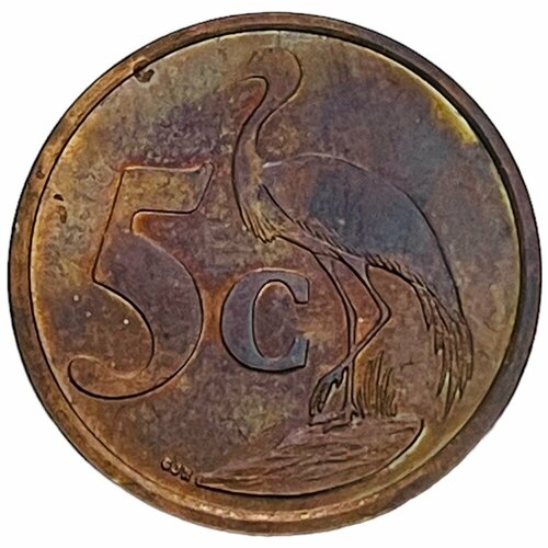 Южная Африка (ЮАР) 5 центов 2001 г. южная африка юар 5 центов 1971 г