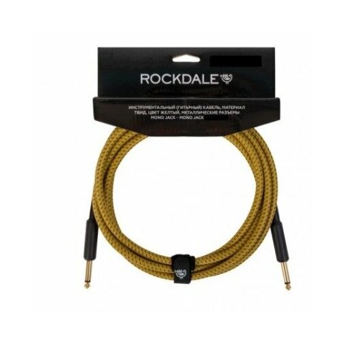 Кабель аудио 1xJack - 1xJack Rockdale Wild EY5 5.0m