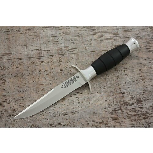 фото Нож охотничий, туристический "штурмовой", сталь у10а, рукоять дерево златко