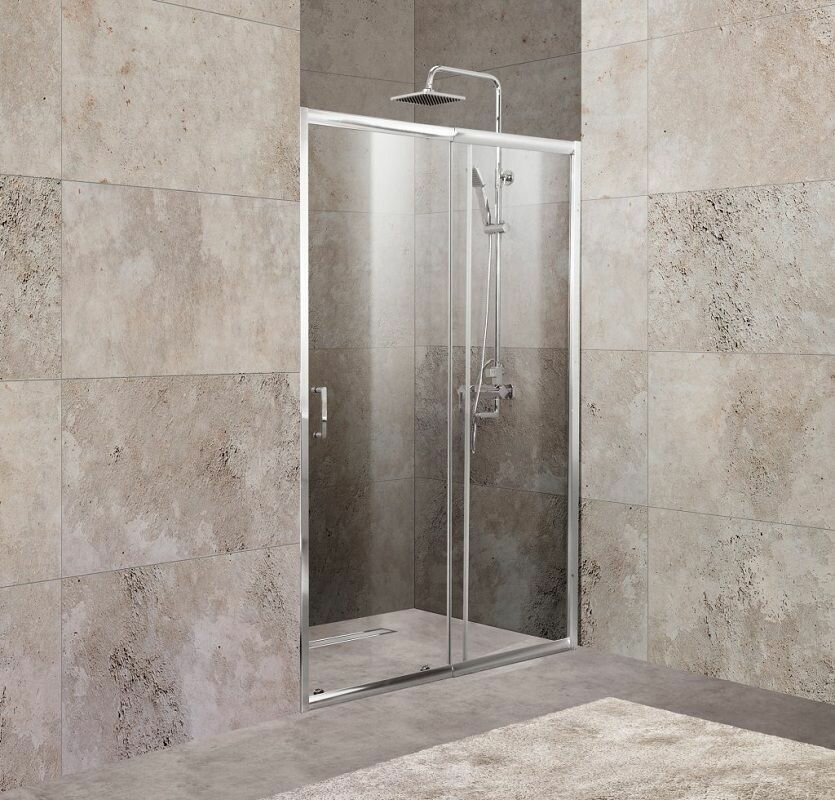 Душевая дверь BelBagno UNIQUE-BF-1-100/115-C-Cr