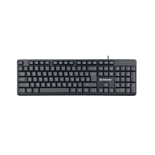 Клавиатура Defender Daily HB-162 USB черный 38900₽