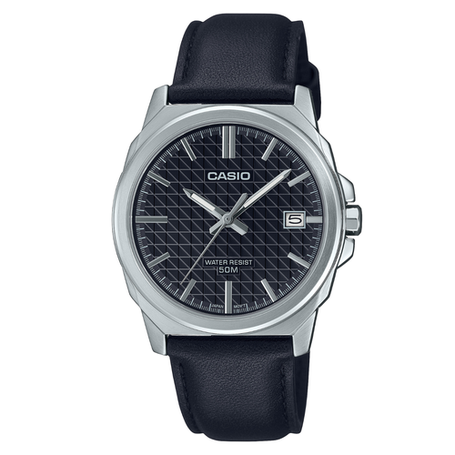 фото Наручные часы casio collection, серебряный, черный