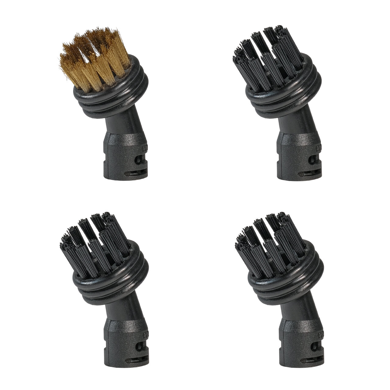 Набор аксессуаров для пароочистителя Bort Round brush SET BDR-1700 (3+1) Mix