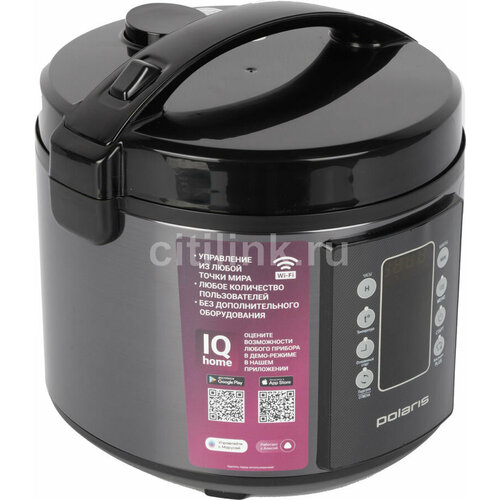 Мультиварка POLARIS PMC 0521 750Вт черный 1181100₽