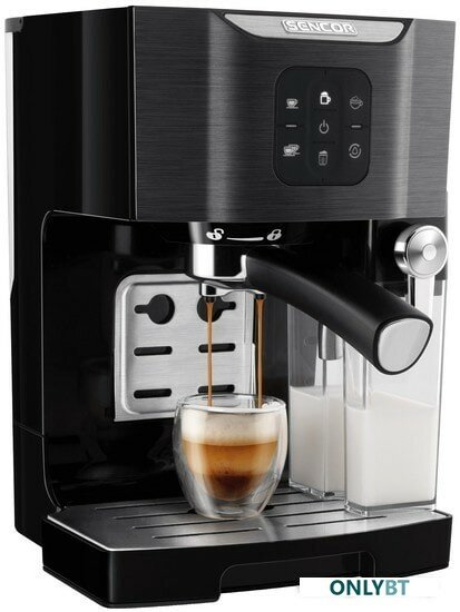 фото Рожковая помповая кофеварка Sencor SES 4040BK