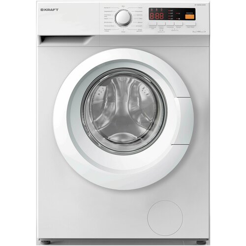 Стиральная машина Kraft KF-MD 8144 W 8 кг A 1400 об дисплей дозагрузка белья 2959000₽