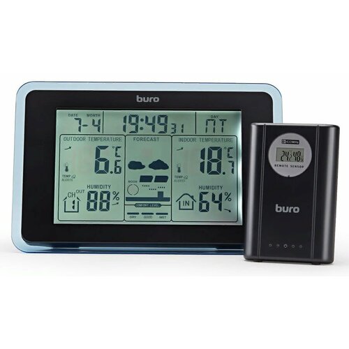 Погодная станция Buro BU-WSH168-LIGHT черный 177000₽