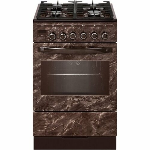 Плита Комбинированная Gefest ПГЭ 5502-04 0054 коричневый мрамор 3530000₽