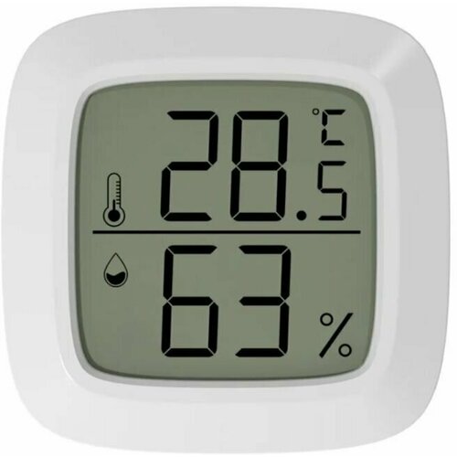 Метеостанция Xiaomi Whale Wake-up Temperature And Humidity Meter JXTH01 (белый), шт JXTH01 метеостанция xiaomi beheart temperature and humidity clock display w200 белая