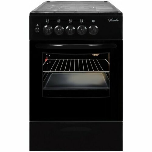 Плита газовая Лысьва ГП 400 МС-2у черный крышка 3387600₽