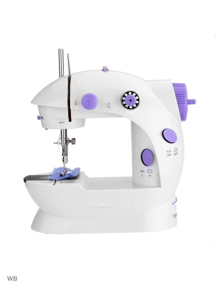 Мини швейная машинка / Компактная швейная машинка / Портативная швейная машинка / Mini Sewing Machine SM-202A