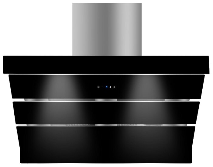 Вытяжка Солано WK-9 90 /черн, 5ск, 650 м3/ч c/пр