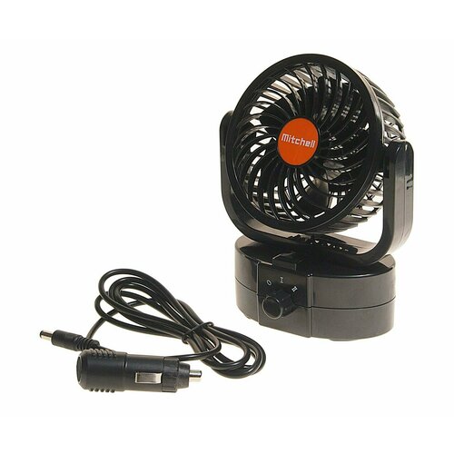 Вентилятор 10см 24V 2-скорости автовращение MITCHELL 141300₽