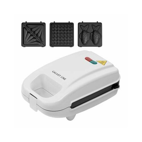 GALAXY Вафельница GALAXY LINE GL2971 белый 288500₽