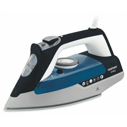 Zelmer Утюг Zelmer ZIR3000 STIRO бело-синий 3000Вт 19м ret 436700₽