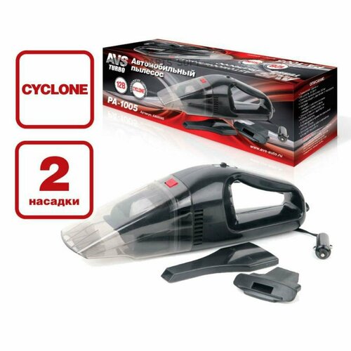 A80859Sпылесос автомобильный 60 Вт 035л кабель 4м 2 насадки A80859S 211200₽