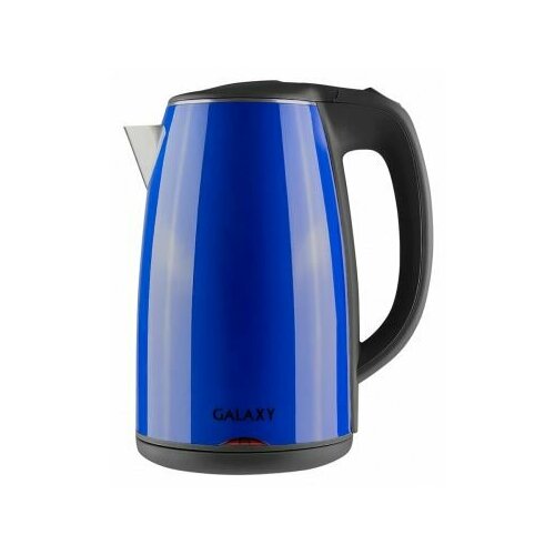 Электрический чайник Galaxy GL 0307 17л 2000Вт синийчерный корпус нержавеющая стальпластик 241200₽