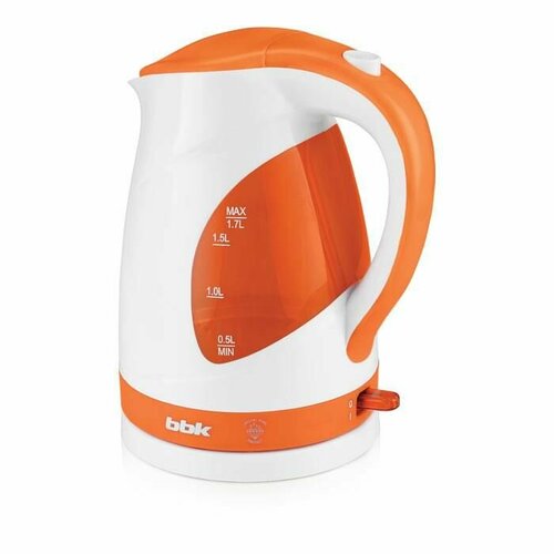 Электрический чайник BBK EK1700P WHITE/ORANGE чайник bbk ek1700p белый зеленый