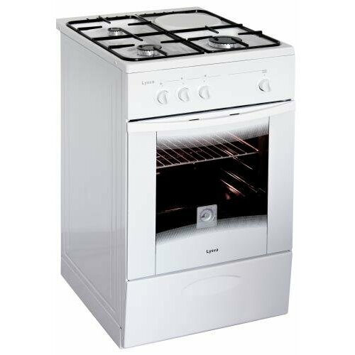 Плита газовая напольная 3КОНФ С ГАЗ ДУХ БЕЛ БЕЛстекло БКР Ш50ХГ60ХВ85СМ 28001 ферро 2088200₽