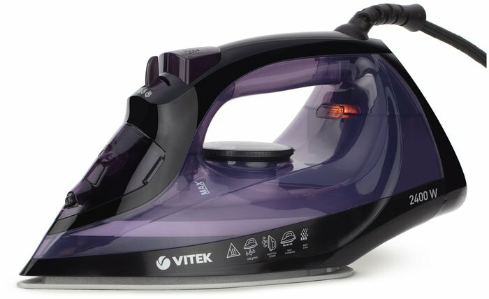 Утюг VITEK VT-8316, фиолетовый/черный