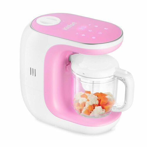 Блендер-пароварка Kitfort КТ-2325-1 бело-розовый 758000₽