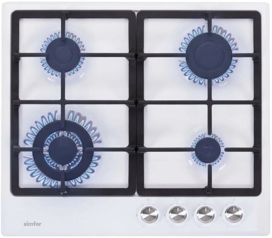 Встраиваемая газовая варочная панель Simfer H60V41W516 - фотография № 1