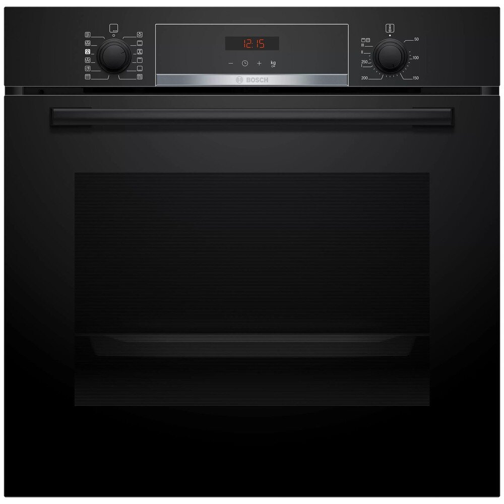 Электрический духовой шкаф BOSCH HRA574BB0, черный - фото №1