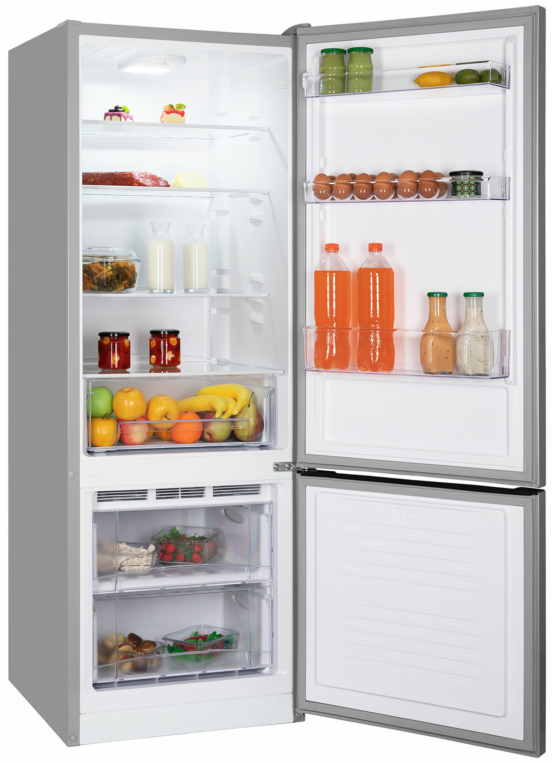 Двухкамерный холодильник NordFrost NRB 122 S - фотография № 2
