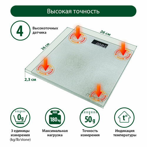 MARTA MT-1679 белый жемчуг {new} весы напольные сенсор, встроенный термометр весы напольные marta mt sc3603 серый жемчуг