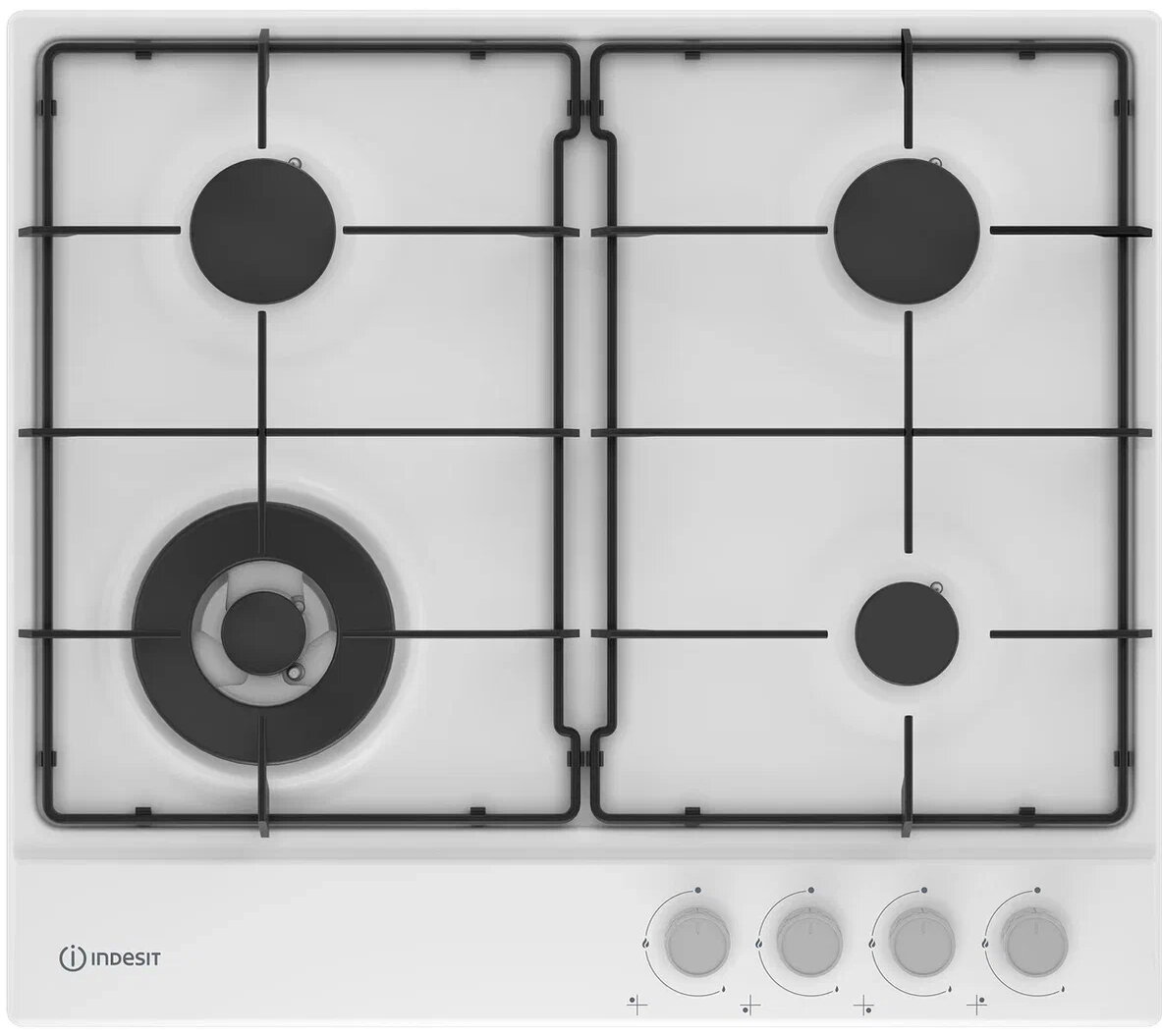 фото Варочная панель газовая Indesit THPM 641 W/WH/I белый