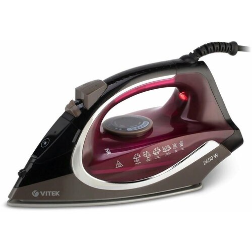 Утюг VITEK VT-8309 BK, 2400Вт, черный [8309-vt-01]