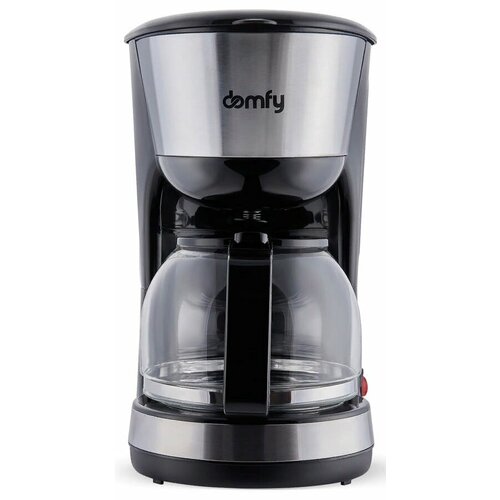Кофеварка DOMFY DSM-CM301 капельная черный серебристый 233600₽