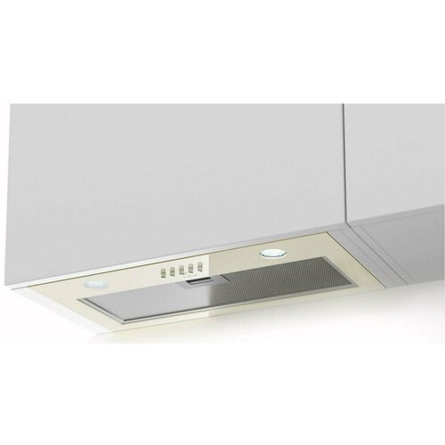 Вытяжка встраиваемая Lex Ghost G 600 белый антик управление кнопочное 1 мотор 1748000₽