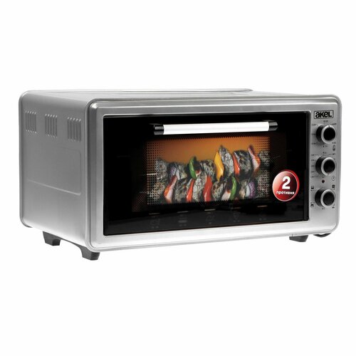 Мини-печь AF-940 1300 Вт 45л 50-320С таймер гриль серебристая 1325400₽