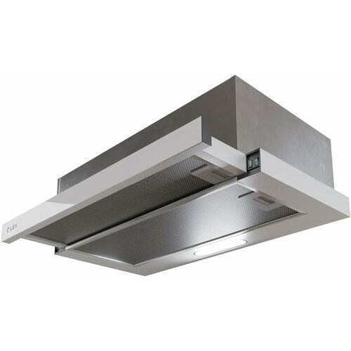 Вытяжка встраиваемая Lex HONVER G 2M 600 белый управление кнопочное 1 мотор 1029000₽