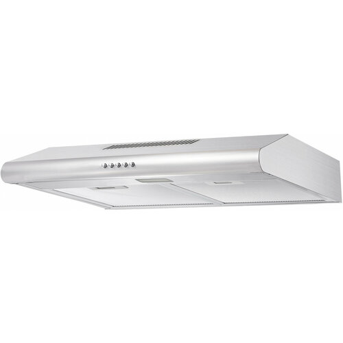 Вытяжка козырьковая Hyundai HFH 6130 IX нержавеющая сталь управление кнопочное 1 мотор 744400₽