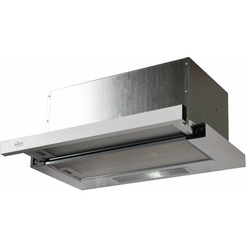 Встраиваемая вытяжка OASIS VT-60W F управление кнопочное белый 1337600₽