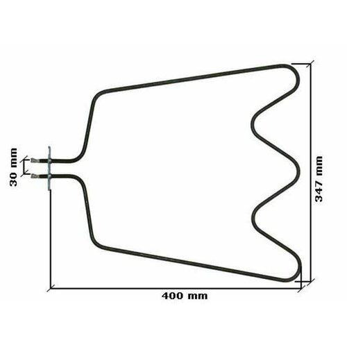 тэн для духовки нижний 1150w whirlpool код 481010375734 324022 ТЭН (нижний) духовки Whirlpool 1150W