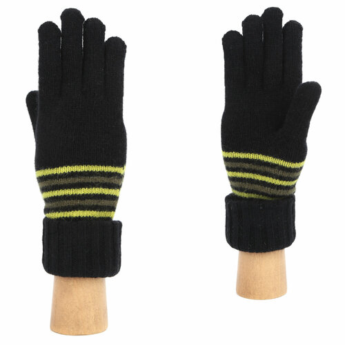 фото Перчатки fabretti, размер 7, черный