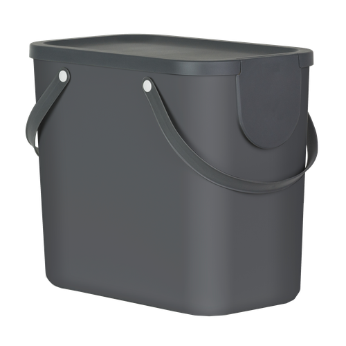 Бак для отходов Delinia 25 л полипропилен цвет серый